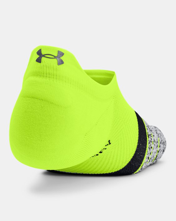 Men's UA ArmourDry™ Pro Ultra Low Tab 2-Pack Training Socks in Yellow image number 2